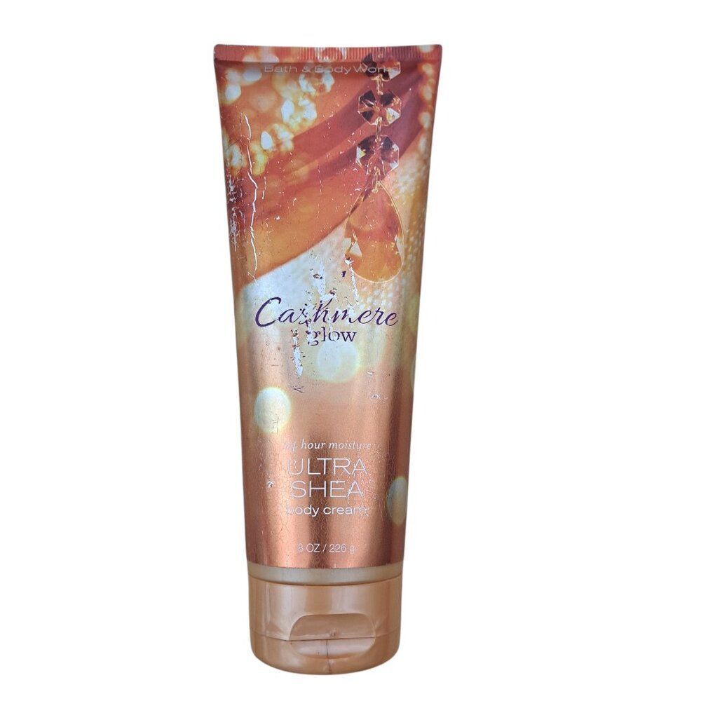 Bath & Body Works 24-Hour Ultra Shea Body Cream Cashmere Glow 8oz New
